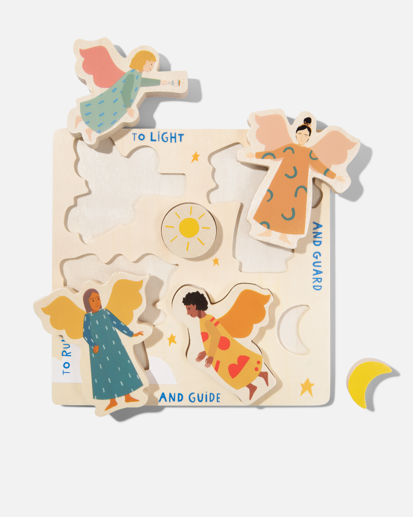 Be A Heart - Guardian Angel Wooden Puzzle