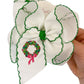 Just For Fun Threads - Christmas Wreath Moonstitch Hair Bow