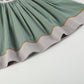 Lil Cactus - Sage Green Mallard Smocked Bishop Dress