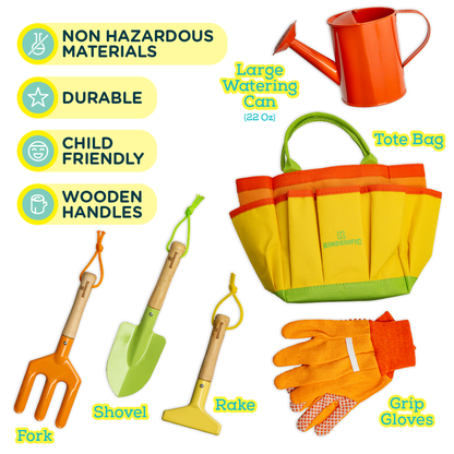 Kinderific - KIDS GARDENING SET, SUNSHINE