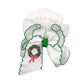 Just For Fun Threads - Christmas Wreath Moonstitch Hair Bow