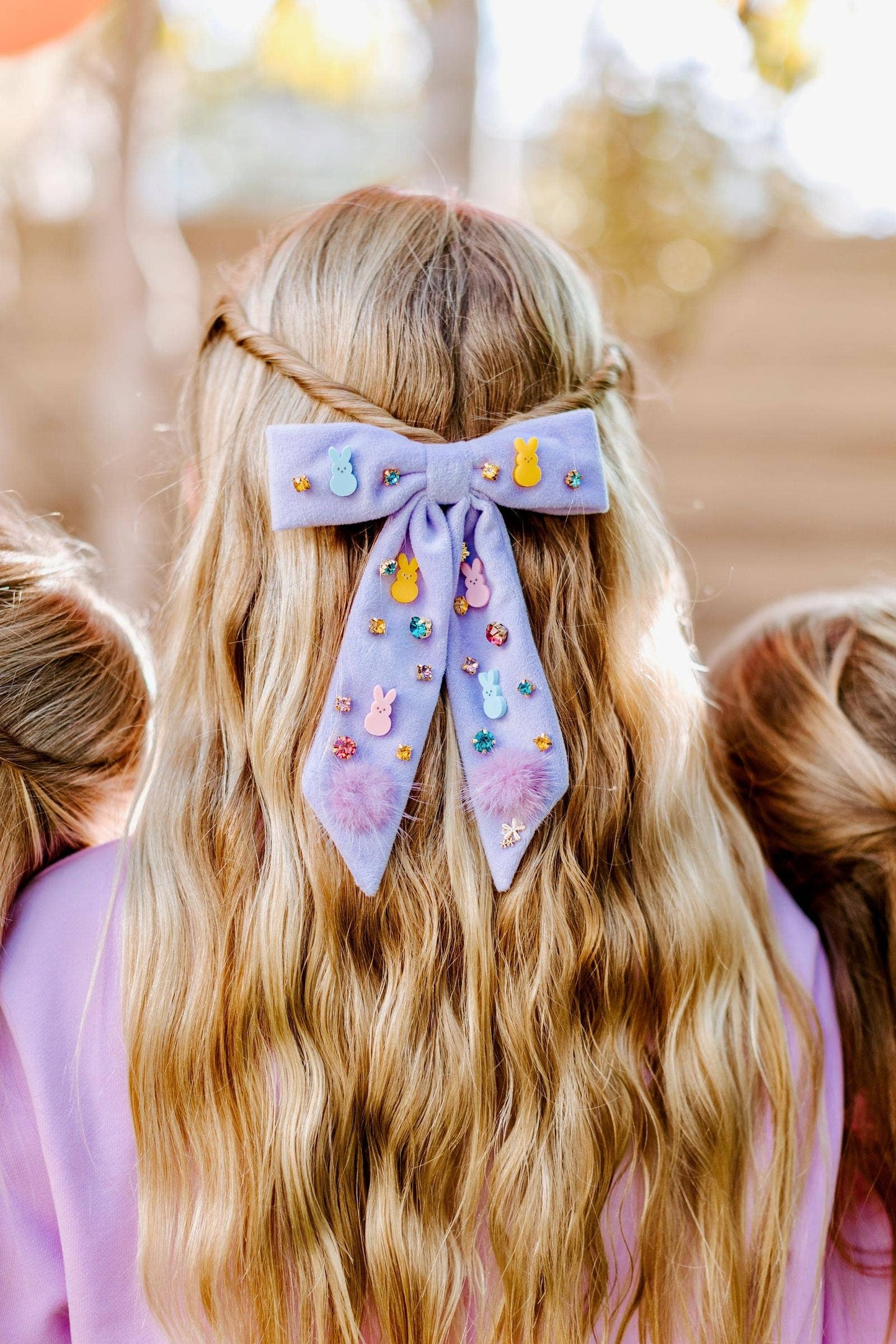 Three Wildflower Designs - Easter Charm Bow