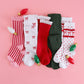 Little Stocking Co. - Santa Baby Lace Top Knee High Socks