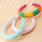 JOSSLYN by wall to wall - COLORFUL SEED BEADED HEADBAND | 40HB126