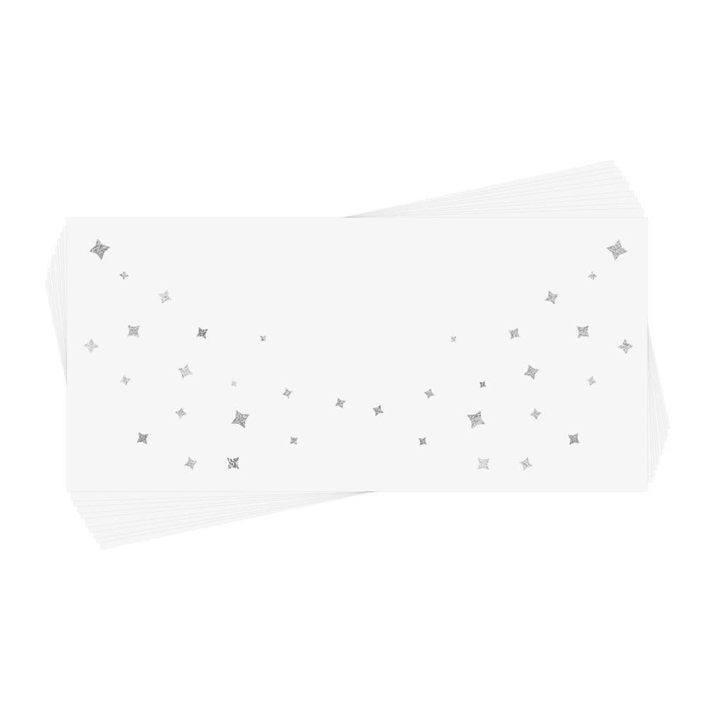 Flash Tattoos - Dew Drops Eye Jewel Temporary Tattoo