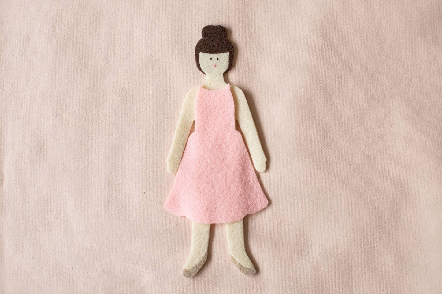 Lowercase Toys - Felt Doll - Starter Girl in Hazelnut