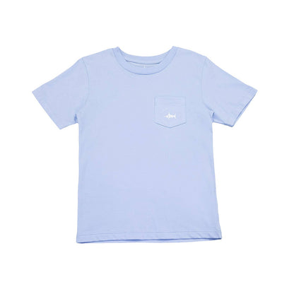Saltwater Boys Company - Boys Golf Cart SS Graphic Tee- Blue