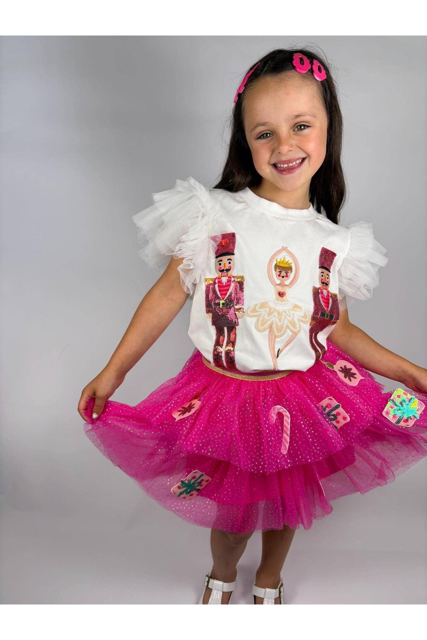 Three Wildflower Designs - Nutcracker and Ballerina Patched Top