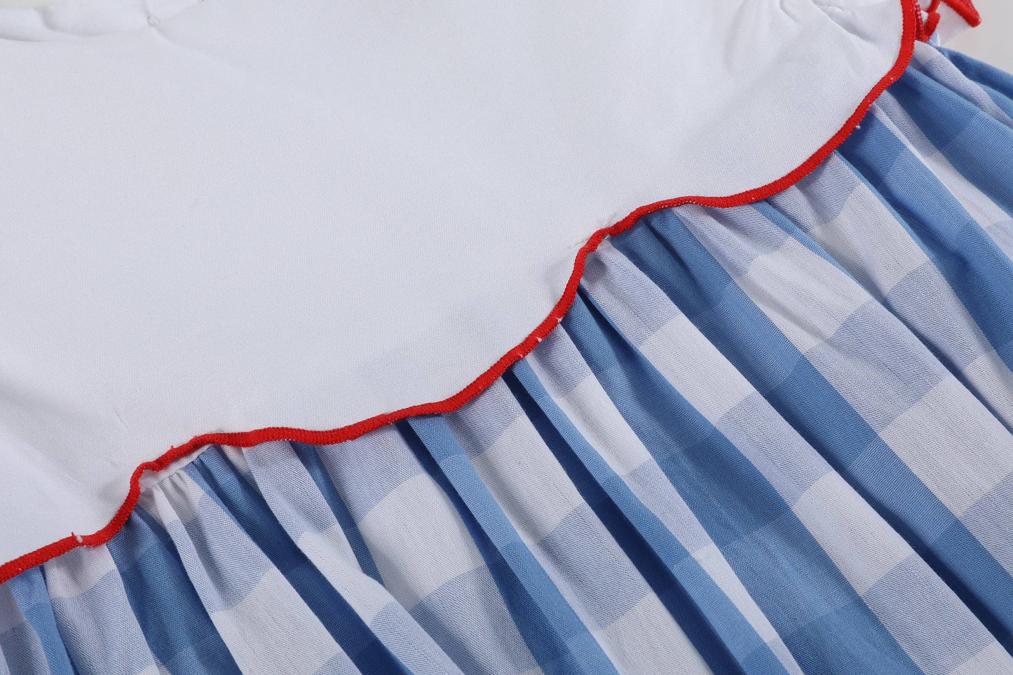 Lil Cactus - Red, White and Blue Flutter Dress