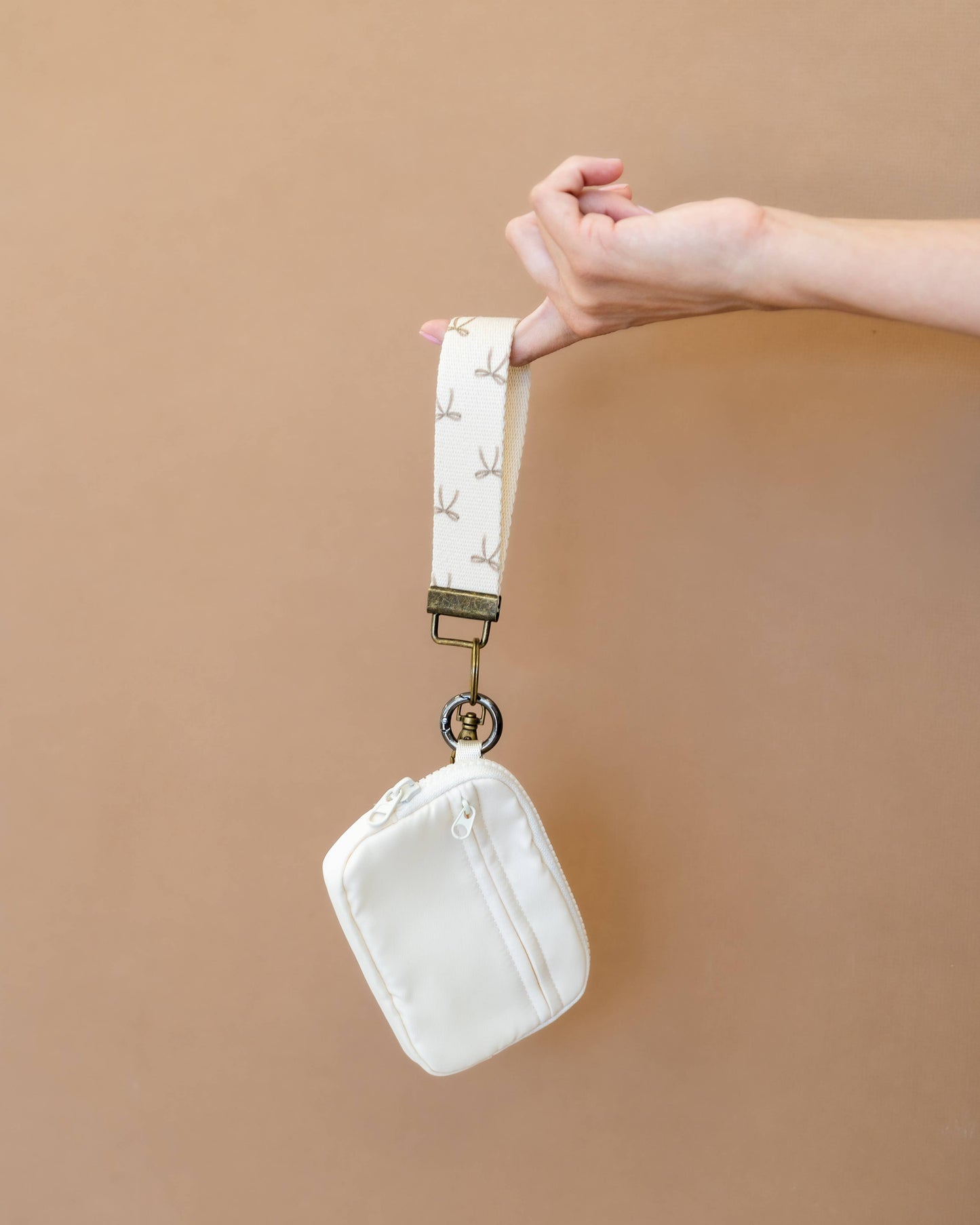 Frederick Family Co. - Canvas Wristlet Lanyard Keychain -  Car Key Fob Holder