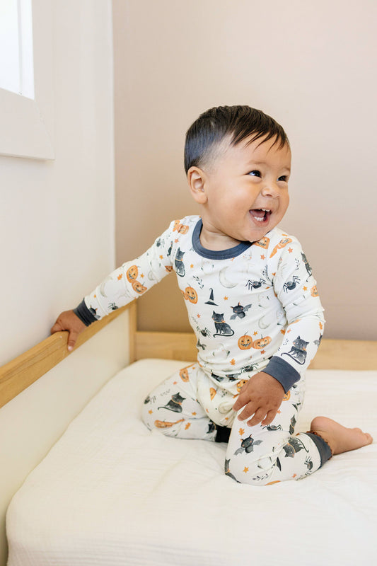 Little Joy Co. - Halloween Print 2pc Bamboo Pajamas