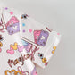 Auraquise - Girls Summer Cartoon Cute Magical Printed Party Outfits