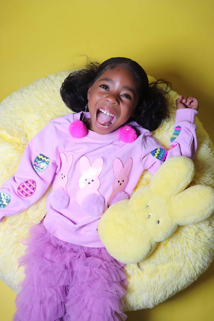 Three Wildflower Designs - Easter Bunny Crewneck