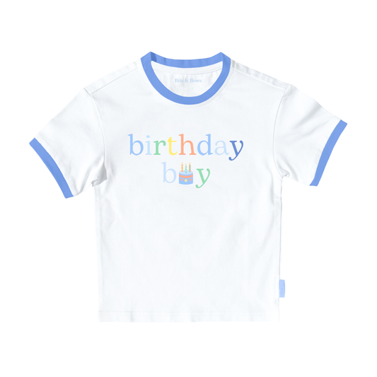 Bits & Bows - Birthday Boy T-Shirt (sizes 12m - 10)