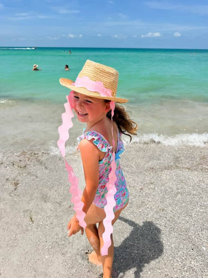 Bits & Bows - Coastal Cowgirl Hat, Red (Youth)