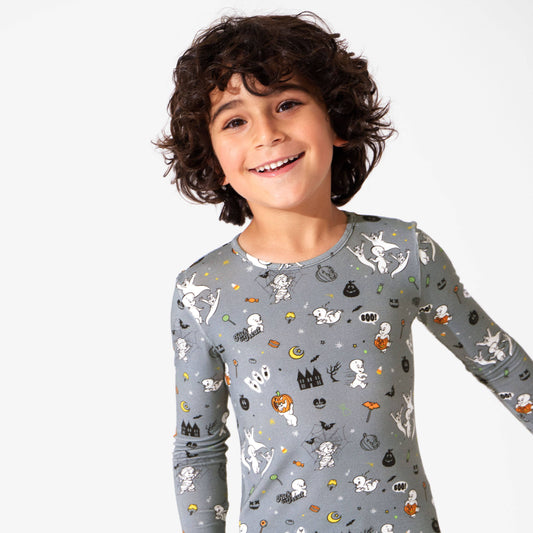 Bellabu Bear - Casper Halloween Bamboo Kids Pajamas