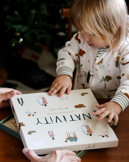 Be A Heart - Nativity Wooden Puzzle | Gift | Kids Toy Christian Catholic