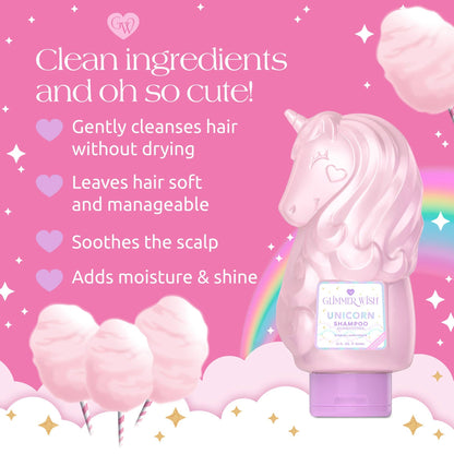 Glimmer Wish - Unicorn Shampoo — Fragrance Free & Dye Free