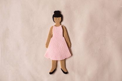 Lowercase Toys - Felt Doll - Starter Girl in Caramel