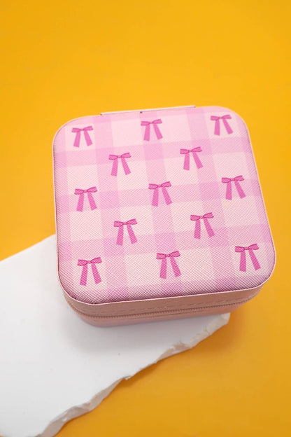 JOSSLYN by wall to wall - DESIGNED JEWELRY ORGANIZER TRAVEL BOX CASE | 40P566