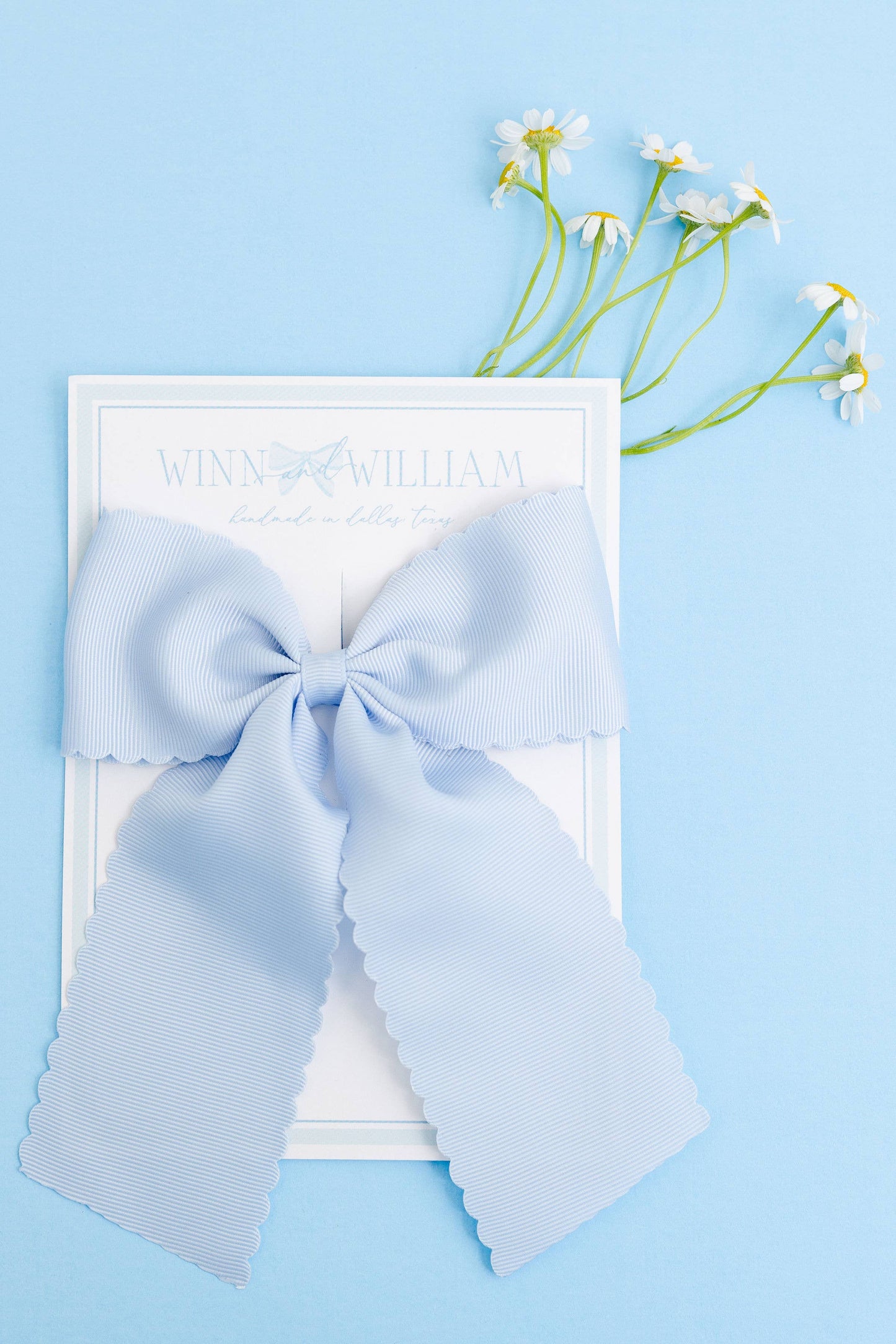 Scalloped Long-tail Bow