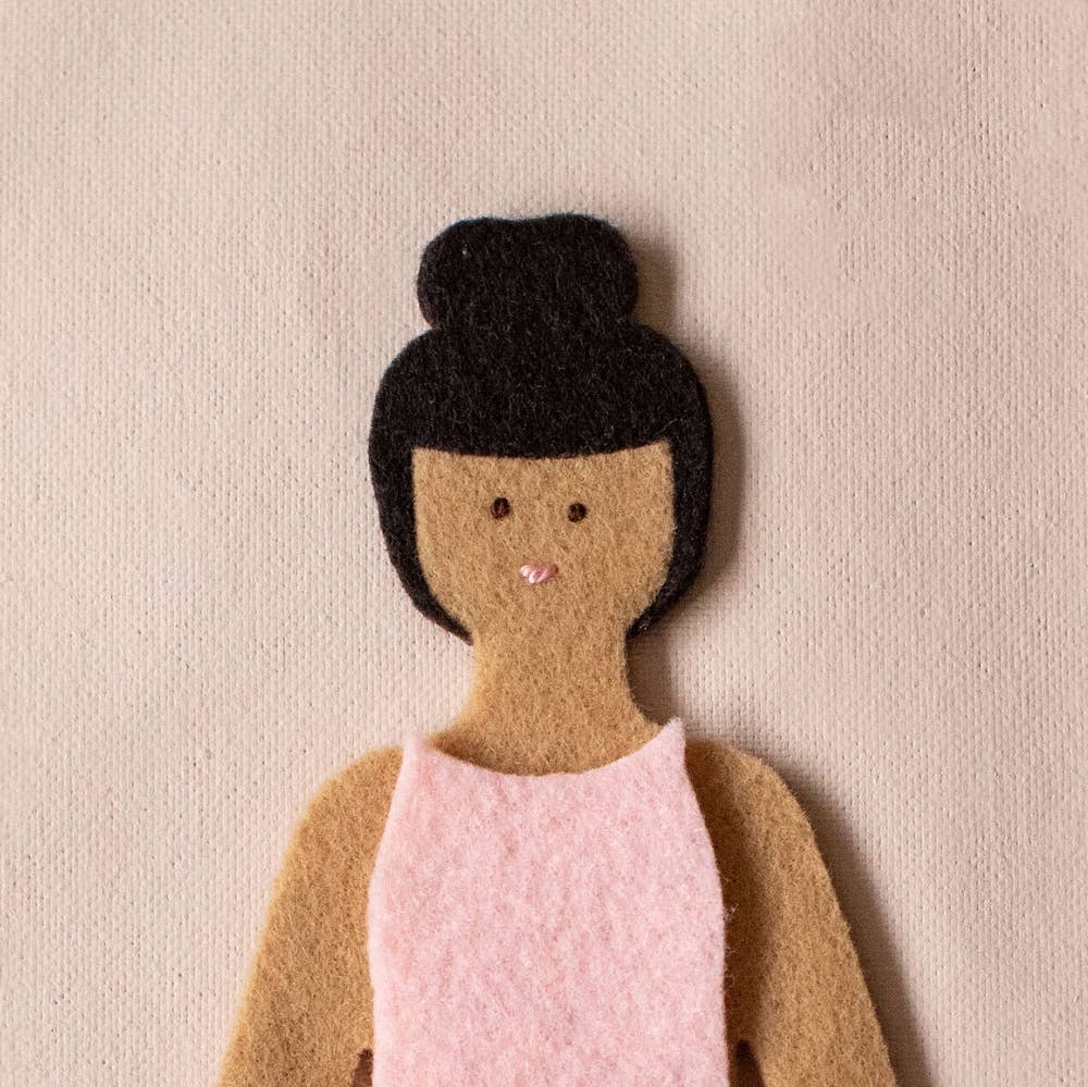 Lowercase Toys - Felt Doll - Starter Girl in Caramel