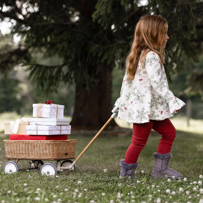 Burt's Bees Baby - Holiday Snowflakes Organic Tunic & Pants Set