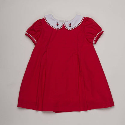 The Oaks Apparel Company - Sharon Red Toy Soldier Dress
