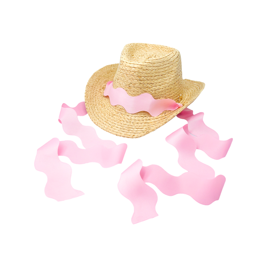 Bits & Bows - Coastal Cowgirl Hat, Pink (Youth)