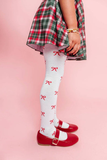Little Stocking Co. - Bow Knit Tights