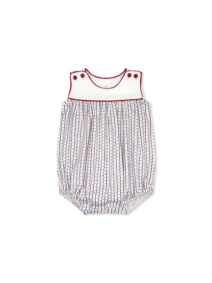 Lullaby Set - All American Knit – Red Piping