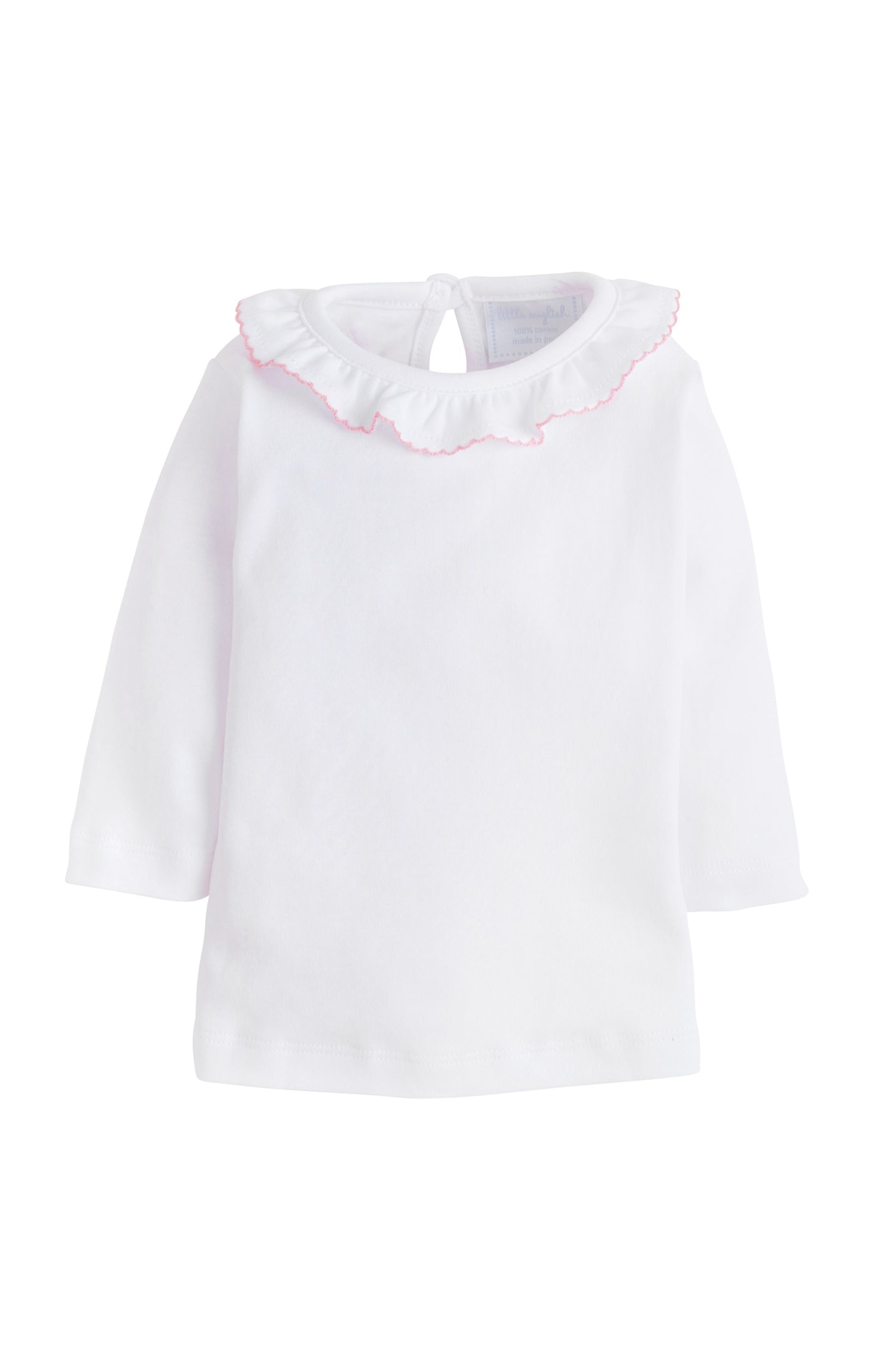 Caroline Knit Blouse - Light Pink Little English