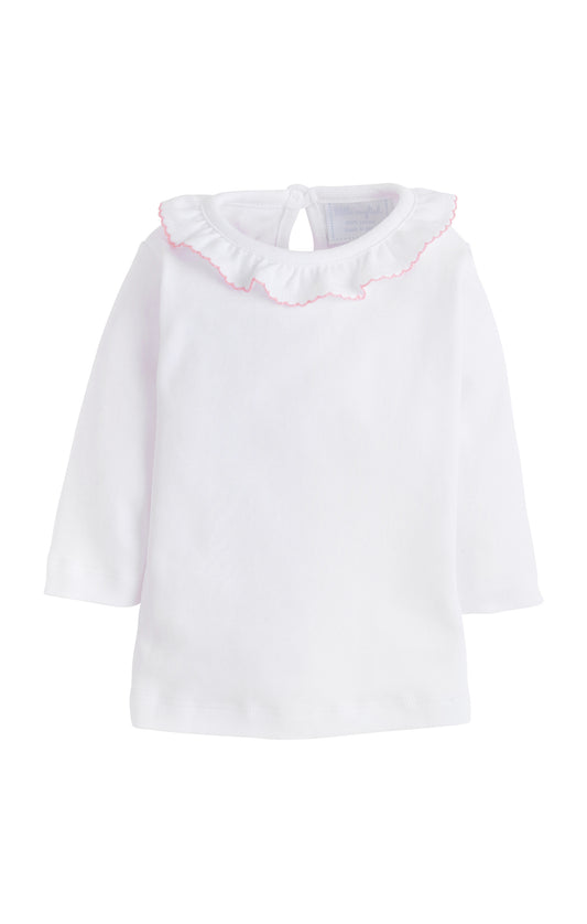 Caroline Knit Blouse - Light Pink Little English